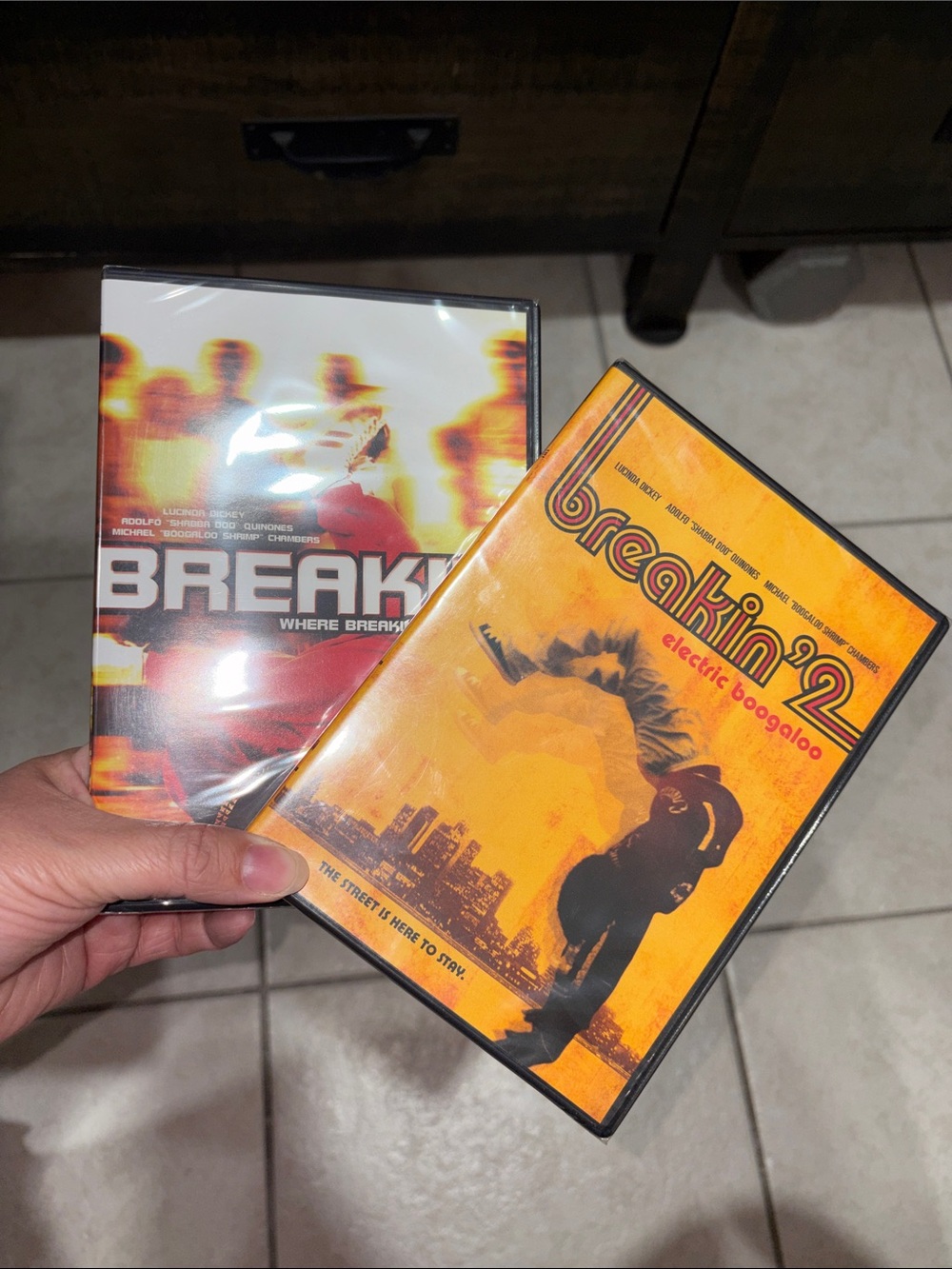 Breakin' / Breakin' 2 DVD Duo - Yellow & Red Covers